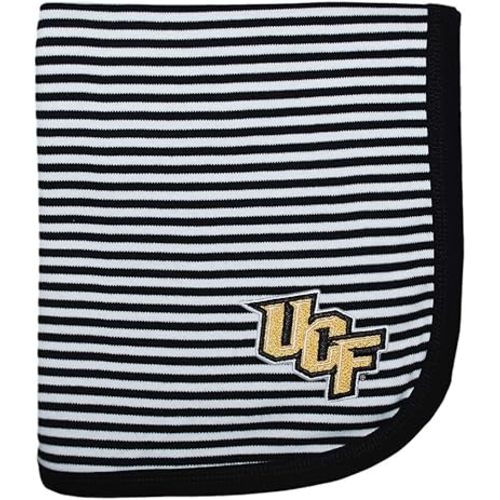 Creative Knitwear Central Florida UCF Knights Striped Baby and Toddler Blanket