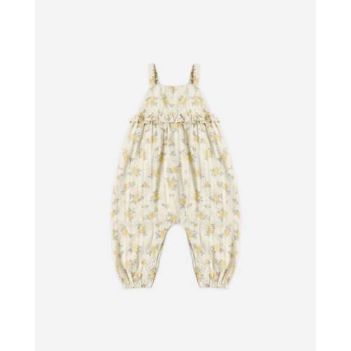 Kinsley Jumpsuit Lemon Ditsy Flower