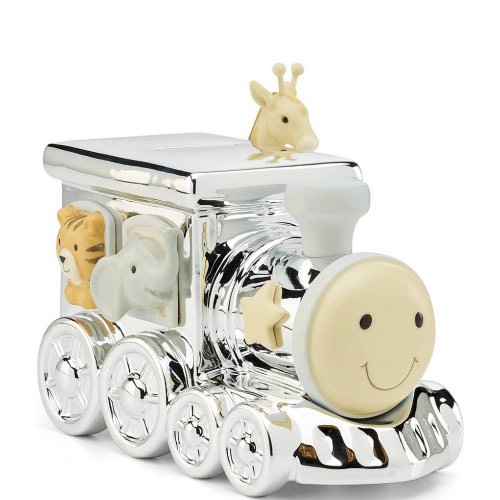 Reed & Barton Animal Train Bank
