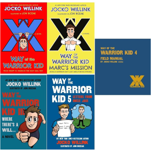 Way of the Warrior Kid 5 Books Collection Set by Jocko Willink