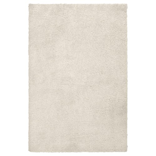 ÄRENDE Rug, high pile - off-white 5 ' 3 "x7 ' 7 "