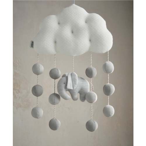 Welcome To The World Musical Mobile - Grey