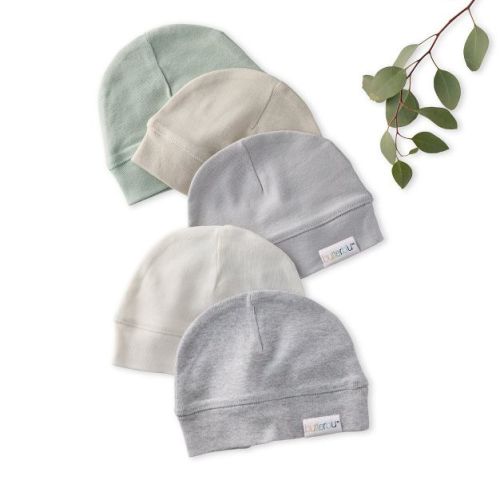 Butterblu CHARLIE 5-Pack Baby Hats Seafoam One Size
