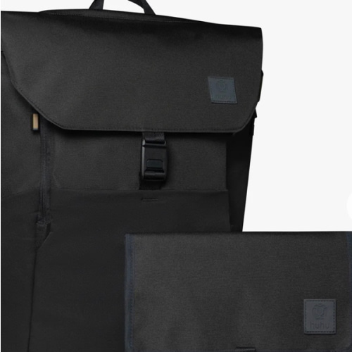 Everyday Diaper Backpack & Changing Wallet Bundle / Mid(dle of the)night Black