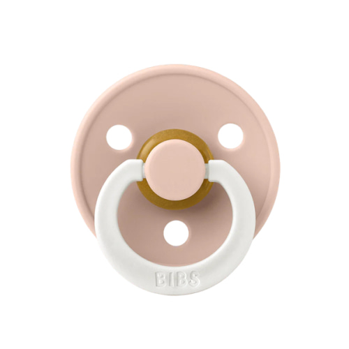 BIBS Colour GLOW Pacifier - Blush