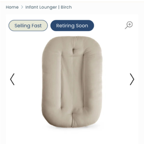 Snuggle Me Infant Lounger | Birch