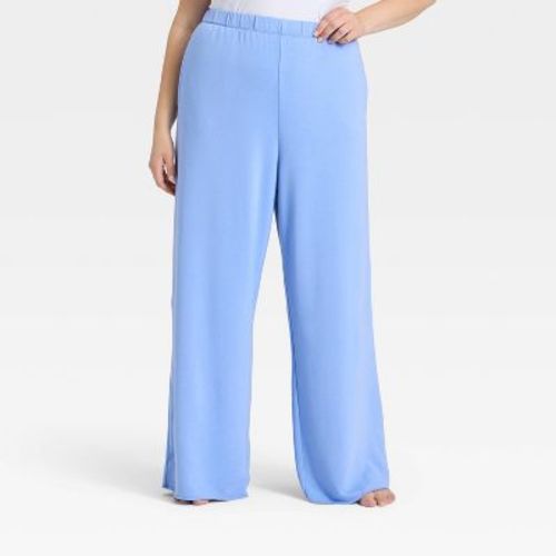 Women's French Terry Fleece Wide Leg Lounge Pants - Wild Fable™