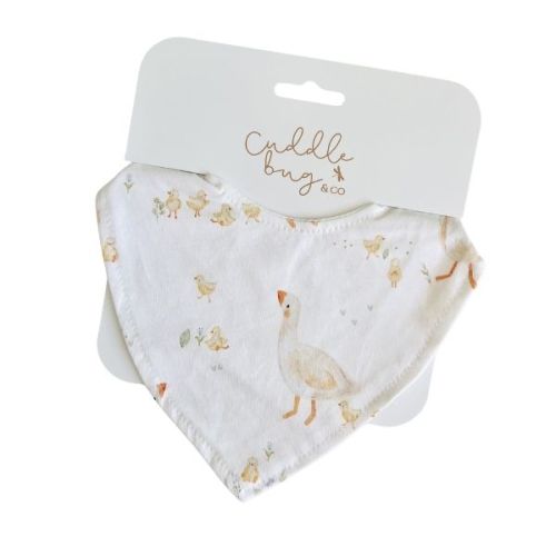 Cuddle Bug & Co Waterproof Dribble Bib Goosey Gander