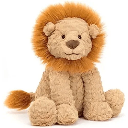 Jellycat Fuddlewuddle Lion Stuffed Animal, Medium, 9 inches - Medium - 9"