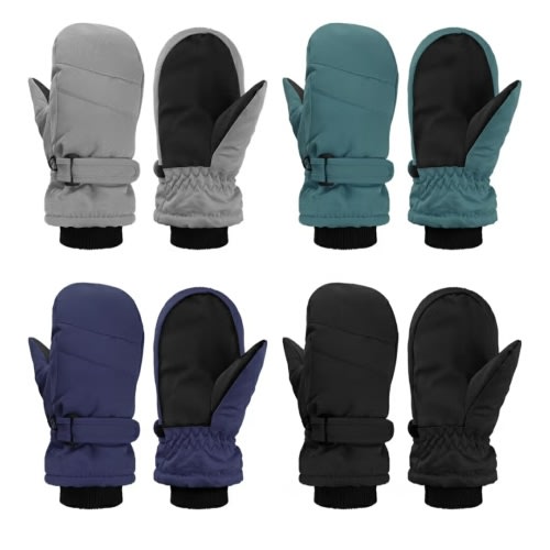 Waterproof Winter Mittens, 4-pk, Toddler (ages 3-5)