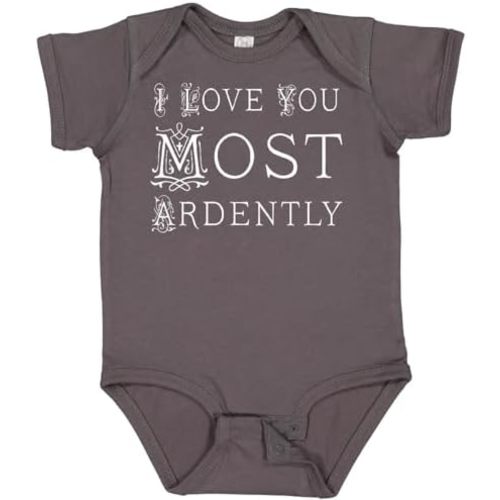inktastic I Love You Most Ardently Austen Baby Bodysuit