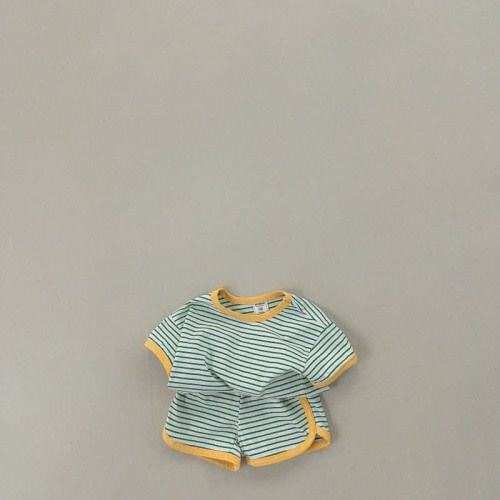 Toddler 2-Piece Striped Lovely Set