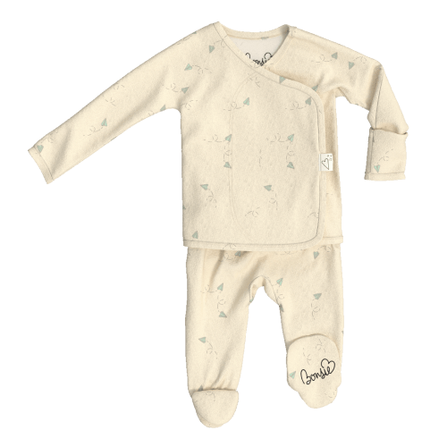 Footie - Fig – Bonsie Skin to Skin Babywear
