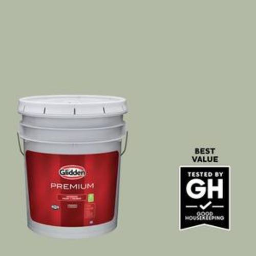 5 gal. PPG1124-4 Light Sage Satin Interior Latex Paint