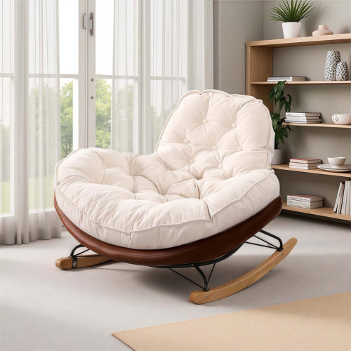 Corrigan Studio® Kimbro Modern Indoor Detachable Upholstered Rocking Chair | Wayfair