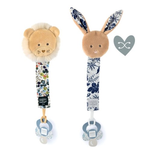 Attache Tétine Pratique et Sécurisée pour Bébés - Gardez les Sucettes à Portée de Main | Doudou et Compagnie
