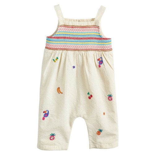 Embroidered Romper