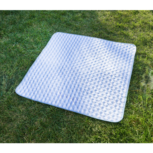 Light Blue Mini Stripe All Weather Playmat