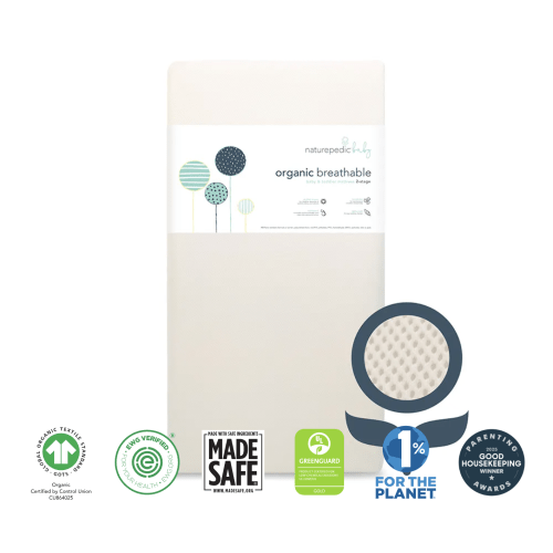 Breathable Organic 2-Stage Baby Crib Mattress