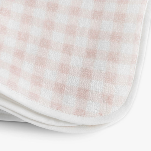 Picnic Gingham Washcloth - Pink