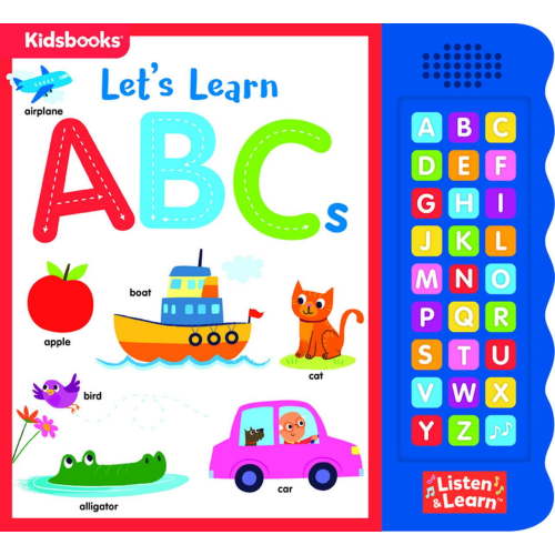 27-Button Sound Book Let's Learn ABCs, (Board Book)