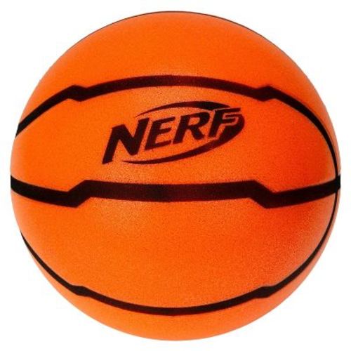 NERF Quiet Court Mini Basketball - Orange