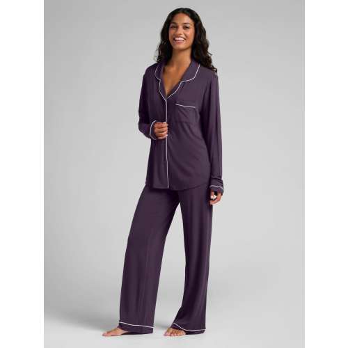 Luna Lounge Long Sleeve Pajama Set | Cozy Matching PJ Set | Comfrt