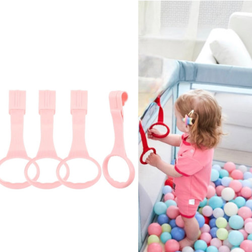 4Pcs Baby Playpen Pull up Rings