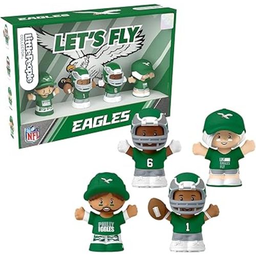 Little People Collector Philadelphia Eagles Officially Licensed NFL Special Edition Set, Series 2