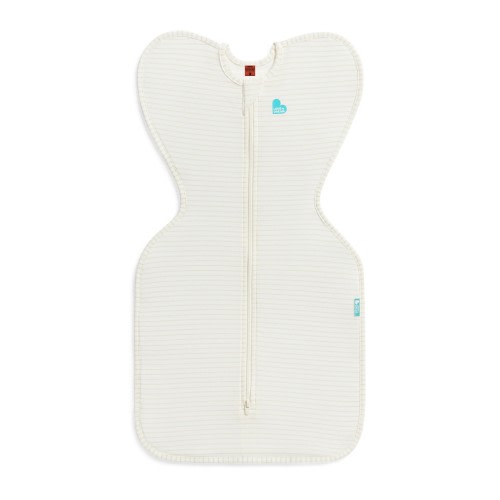 Love To Dream Swaddle Up Lite 0.2 Tog Tan Stripe Size Newborn