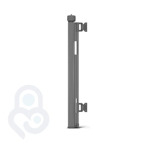 Retractable Baby Safety Gate (Gray)