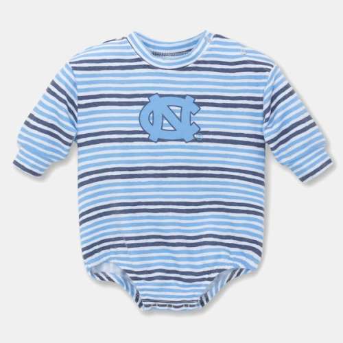 Newborn & Infant ZooZatz Carolina Blue North Carolina Tar Heels Cozy Fleece Bodysuit