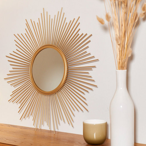 Mercer41 Ohan Burst Accent Mirror & Reviews | Wayfair