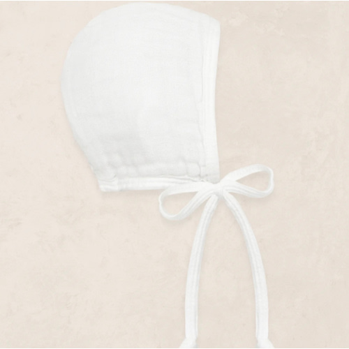 Cloud Muslin™ Bonnet - White