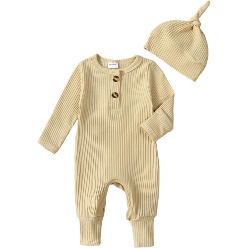 Twopumpkin Newborn Baby Boy Knit Jumpsuit Sweater Romper Newborn Coming Home Outfit Infant Clothes Little Brother Outfits