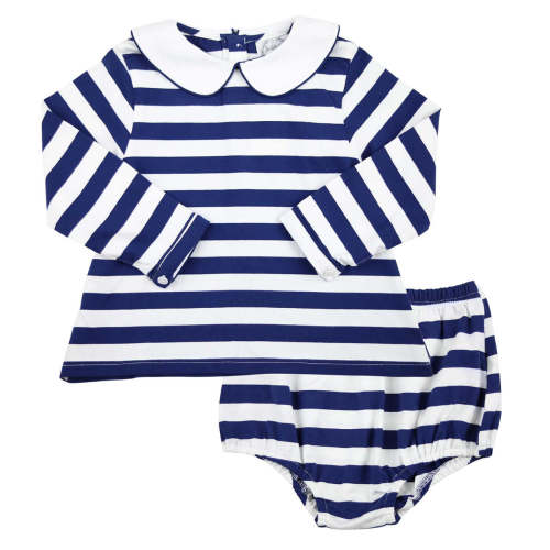 Navy Striped Swing Set – The Bella Bean