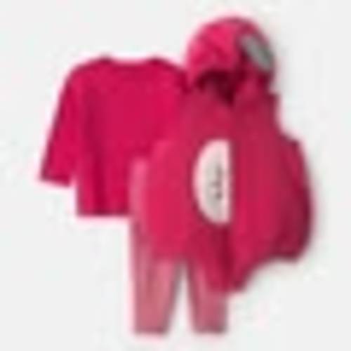 Carter's baby 3-piece apple halloween long-sleeve costume 12M Red