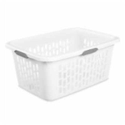 Sterilite 2 Bushel Plastic Laundry Basket - White, 1 ct