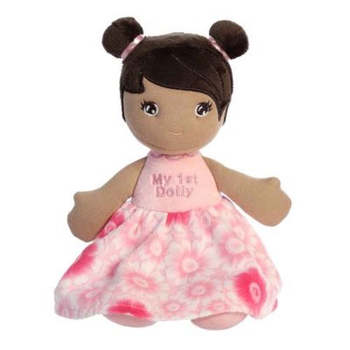 ebba Medium First Doll Elegant Baby Stuffed Doll Pink 12"