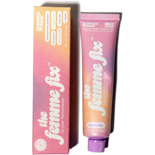 Femme Fix Hemorrhoid Cream for Women, Lidocaine 4%, Postpartum & Pregnancy Relief