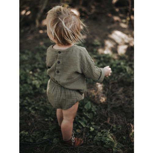 The Button Back Top Baby – The Simple Folk
