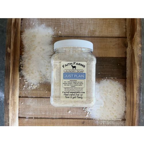 Just Plain Laundry Soap