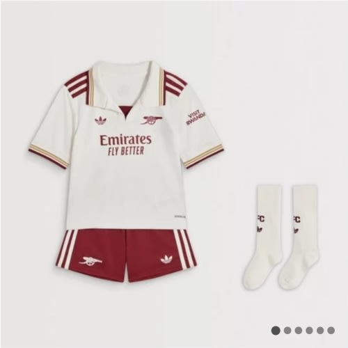 Arsenal adidas 25/26 Third Mini Kit | Official Online Store