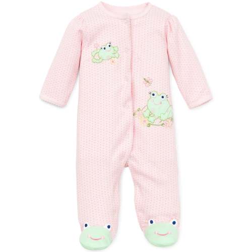 Frog Friends Footed One-Piece, 3M
