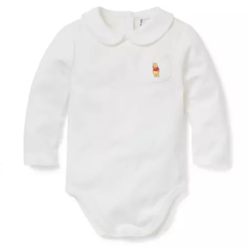 Baby Jet Ivory Disney Winnie The Pooh Baby Collared Bodysuit by Janie and Jack