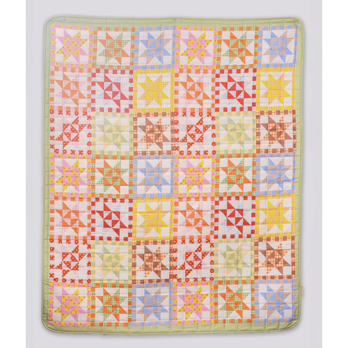 Quilted Pouch - Patchwork | Colorful Zipper Bag | ban.do