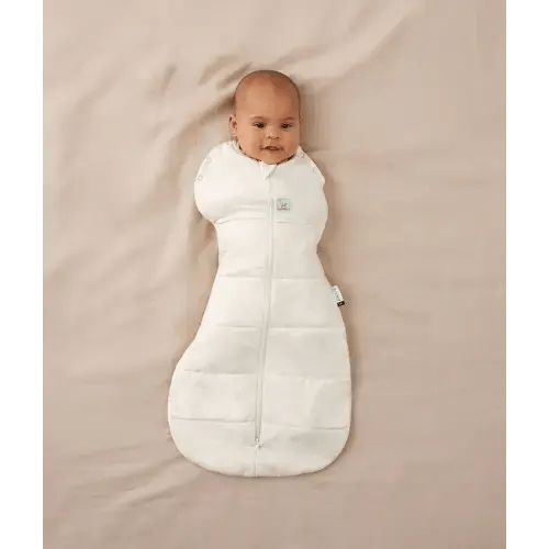 Cocoon Swaddle Bag 2.5 TOG Oatmeal Marle (Warm Pouch) – ergoPouch AU