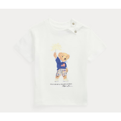 Polo Bear Cotton Jersey Tee