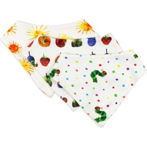Assorted 3-Pack Organic Cotton Bandana Bibs