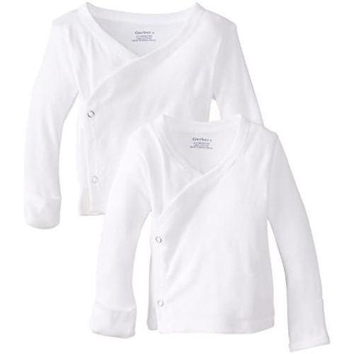 2-Pack Long Sleeve Side-Snap Shirts